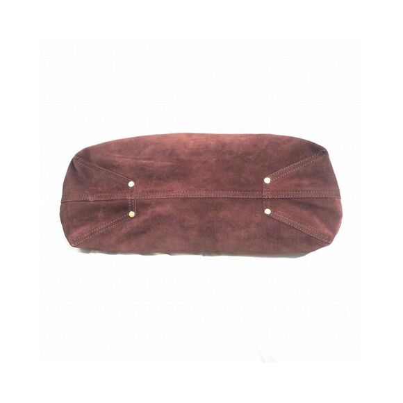 Pre Loved Tiffany & Co Tiffany  Co Metallic Leather Tote Bag with Matching Pouch - Picture 3 of 8